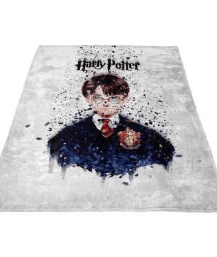 Harry Potter Fleece Blanket Elementum White Blanket - Lusy Store
