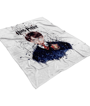 Harry Potter Fleece Blanket Elementum White Blanket - Lusy Store