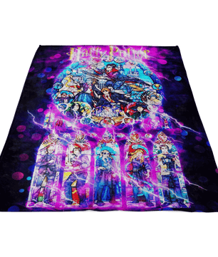 Harry Potter Fleece Blanket Energy Black Blanket - Lusy Store