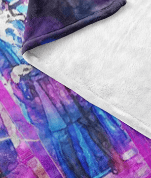 Harry Potter Fleece Blanket Energy Black Blanket - Lusy Store