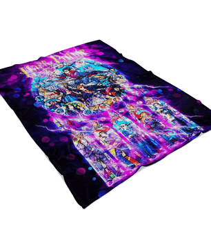 Harry Potter Fleece Blanket Energy Black Blanket - Lusy Store