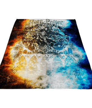Harry Potter Fleece Blanket Epic Black Blanket - Lusy Store