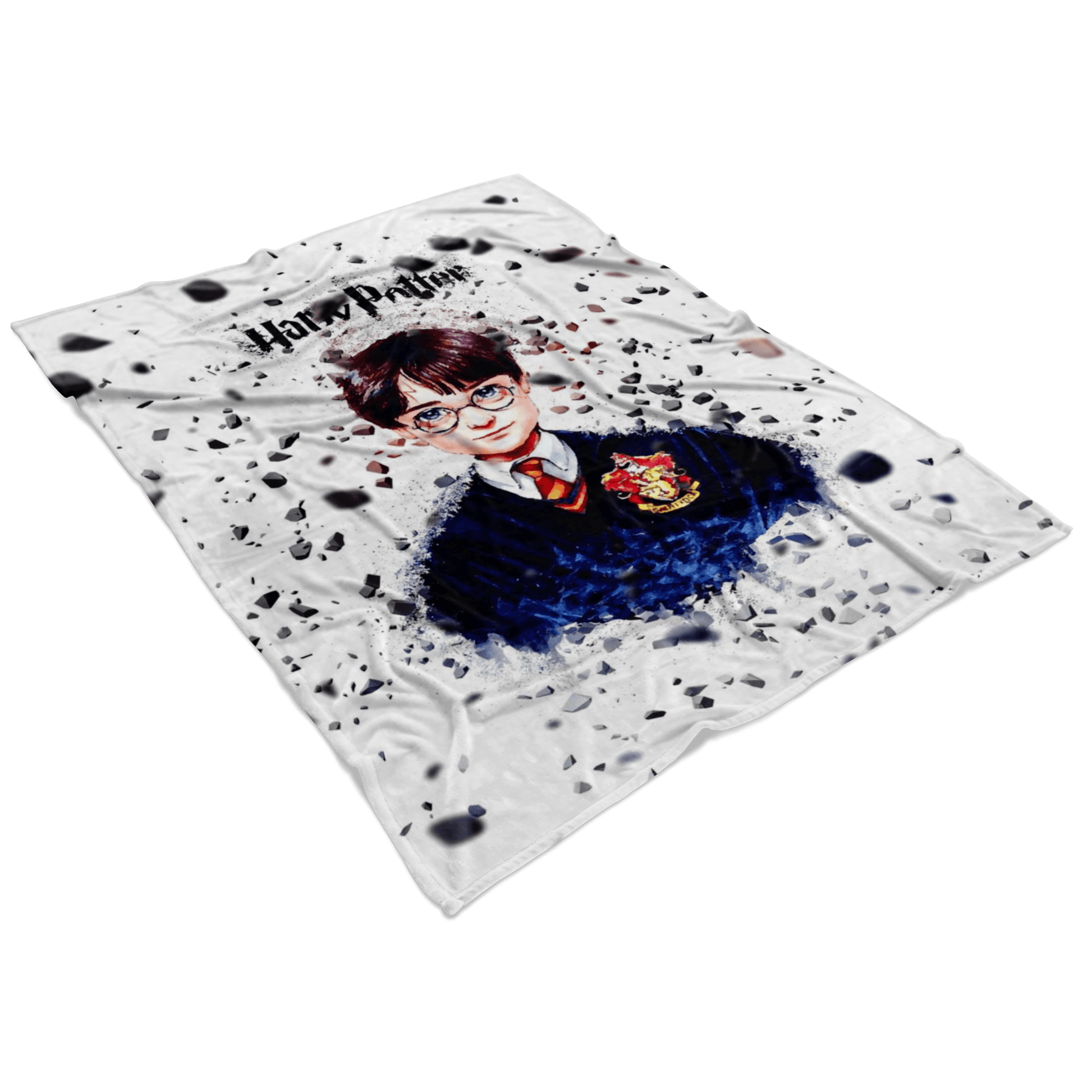 Harry Potter Fleece Blanket Explode White Blanket - Lusy Store