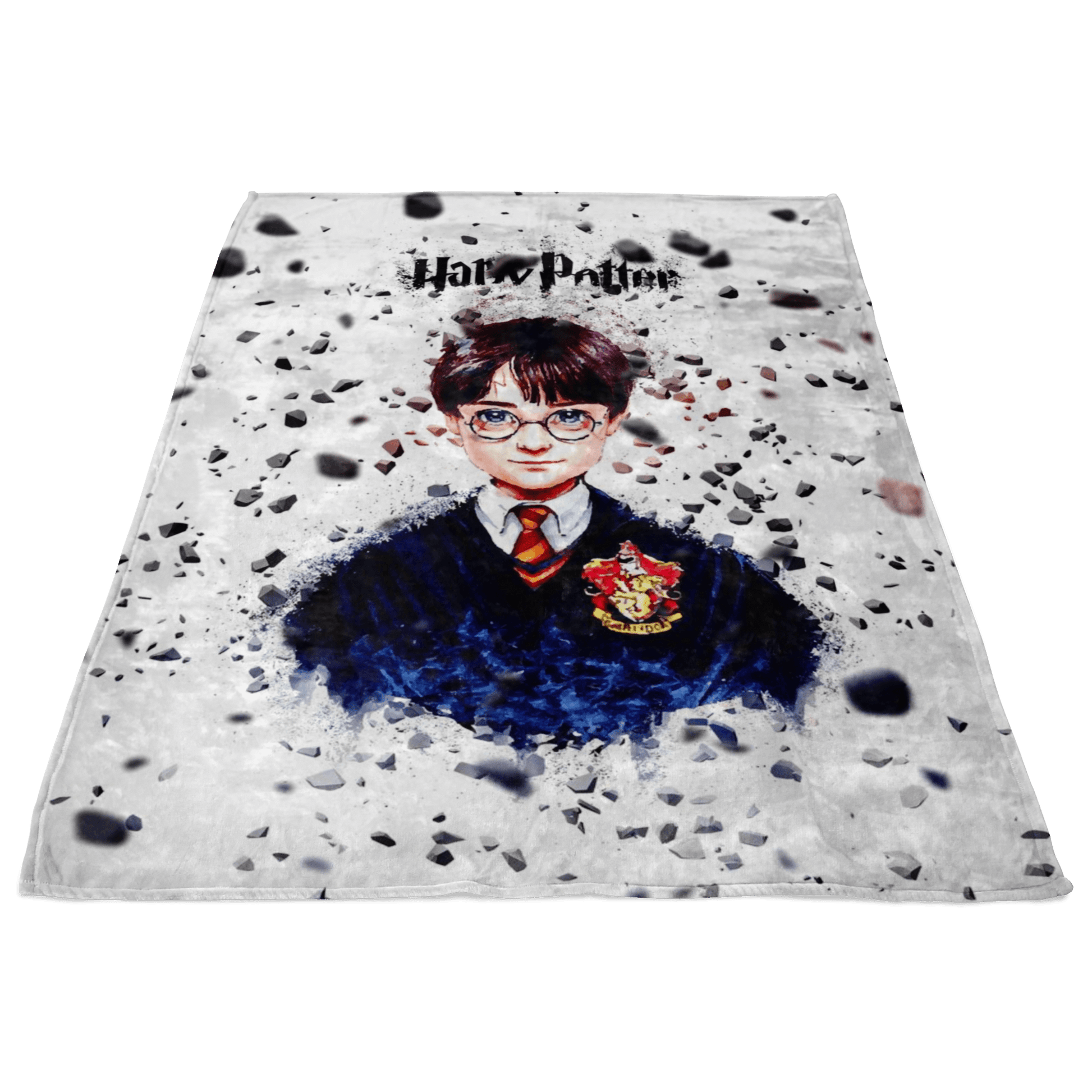 Harry Potter Fleece Blanket Explode White Blanket - Lusy Store