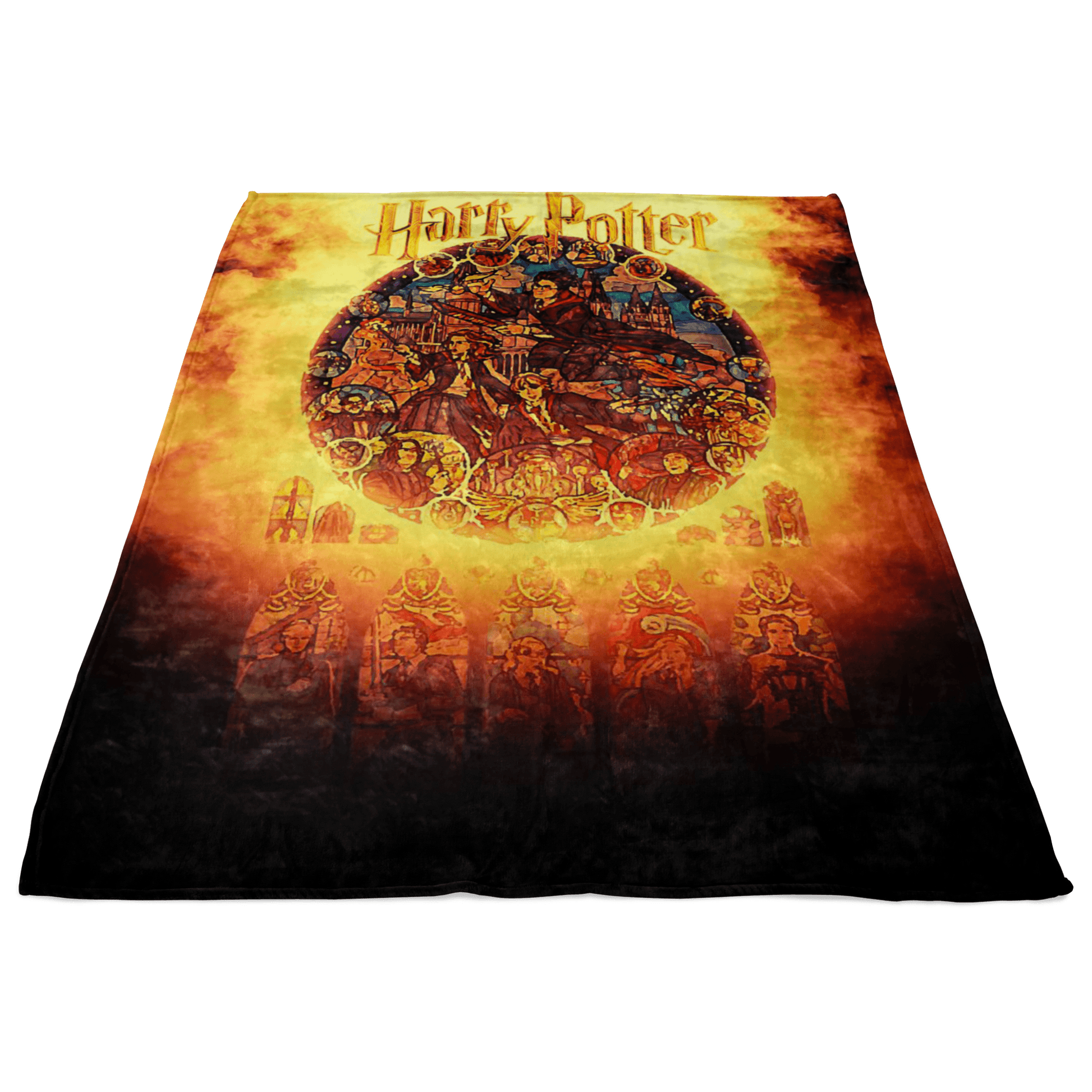 Harry Potter Fleece Blanket Fervent Black Blanket - Lusy Store