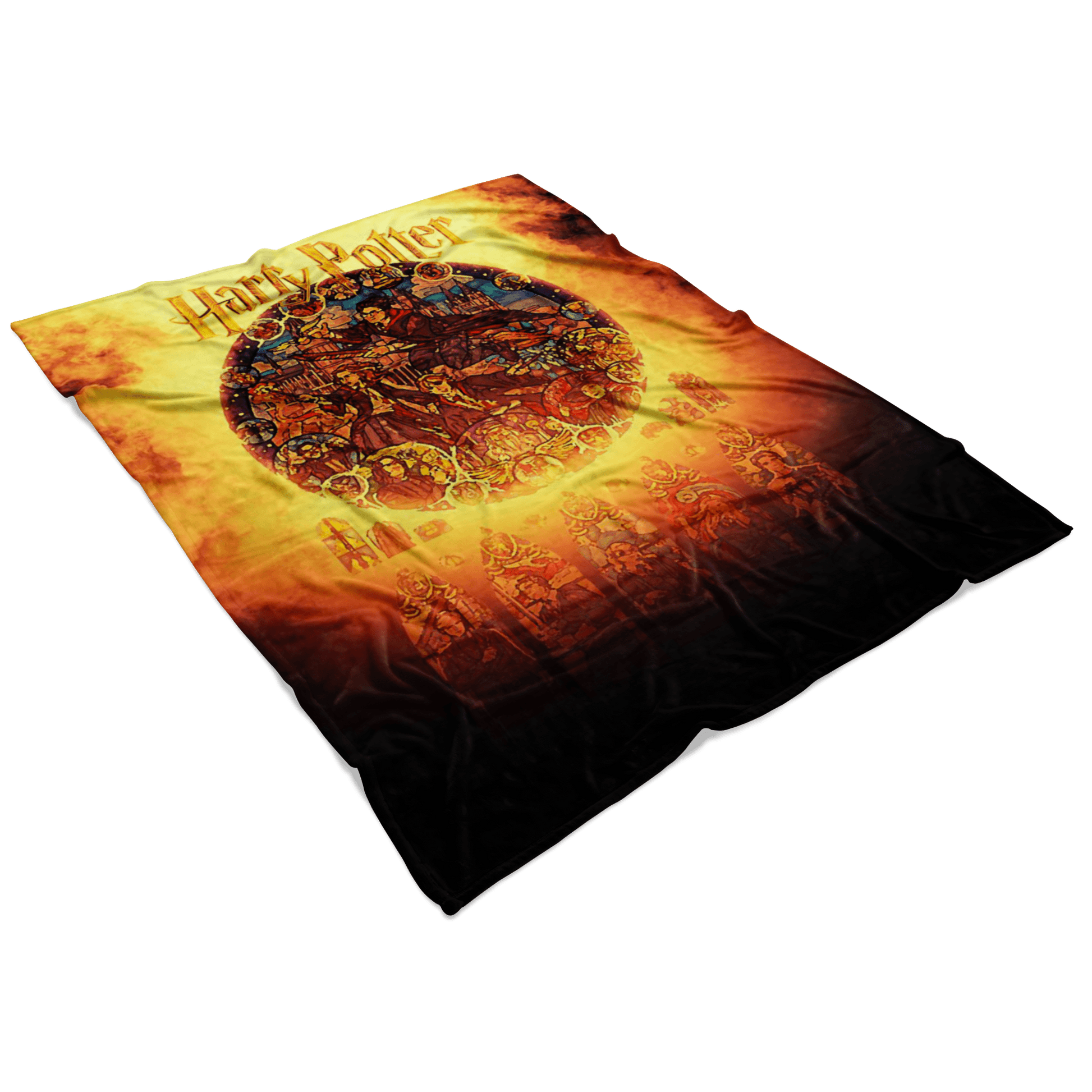 Harry Potter Fleece Blanket Fervent Black Blanket - Lusy Store