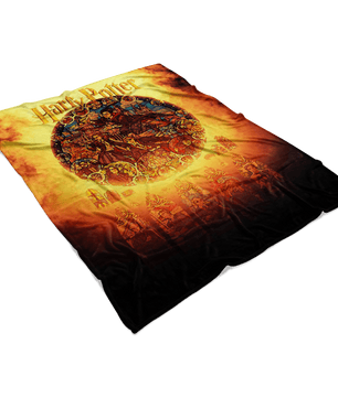 Harry Potter Fleece Blanket Fervent Black Blanket - Lusy Store