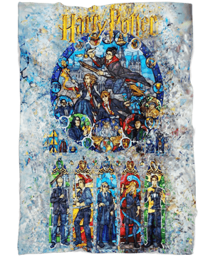 Harry Potter Fleece Blanket Fragment Blanket - Lusy Store