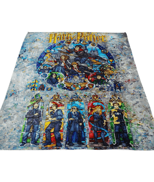 Harry Potter Fleece Blanket Fragment Blanket - Lusy Store