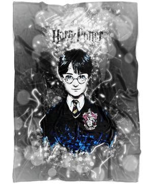 Harry Potter Fleece Blanket Frozen Glory Black Blanket - Lusy Store