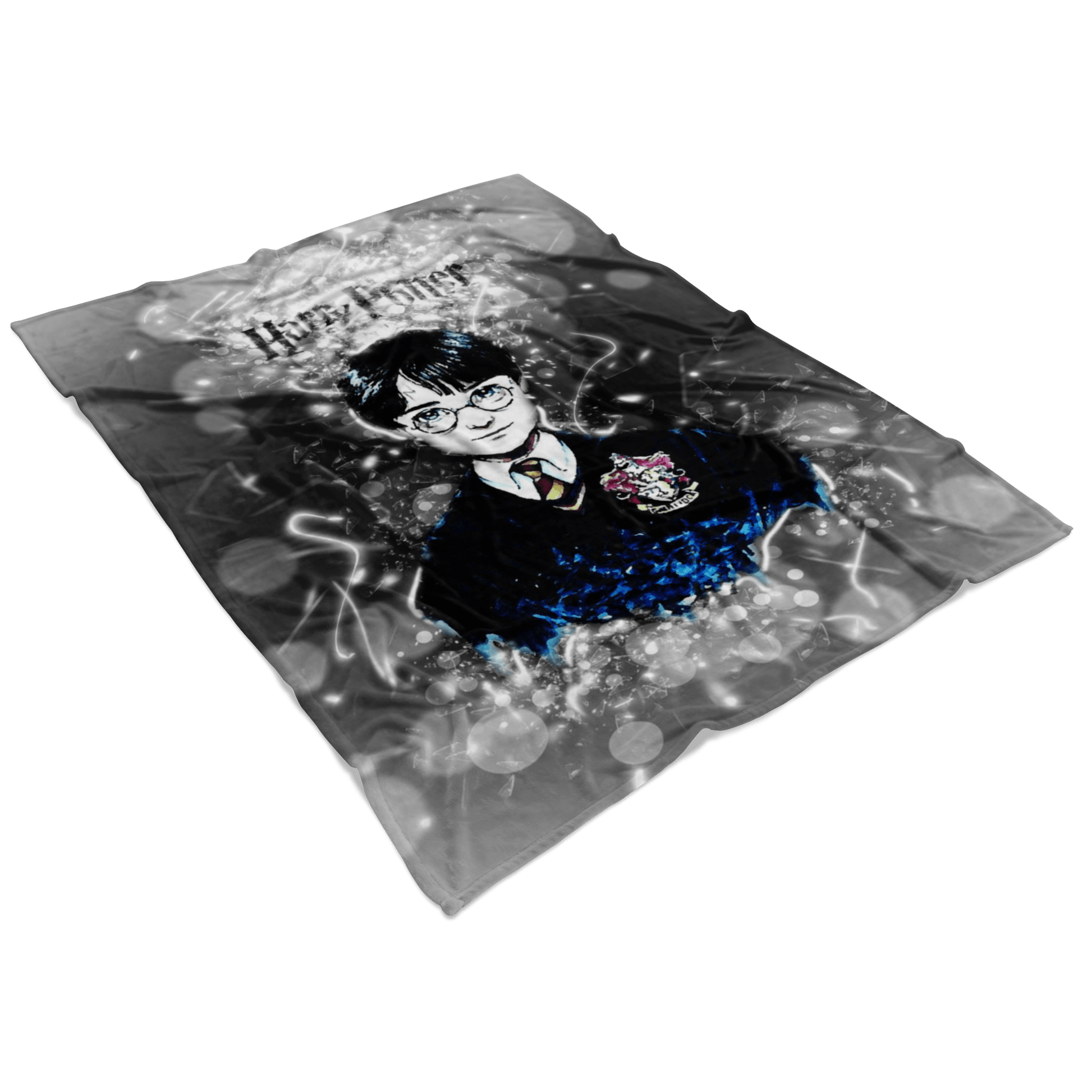 Harry Potter Fleece Blanket Frozen Glory Black Blanket - Lusy Store