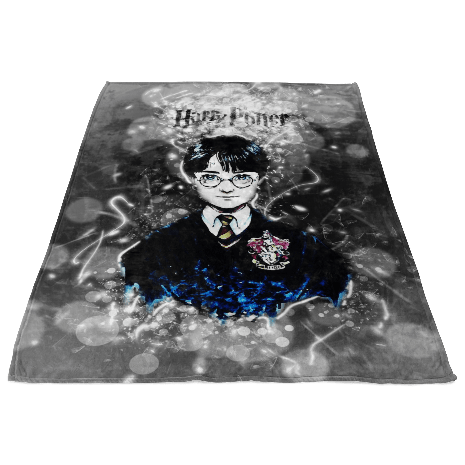 Harry Potter Fleece Blanket Frozen Glory Black Blanket - Lusy Store