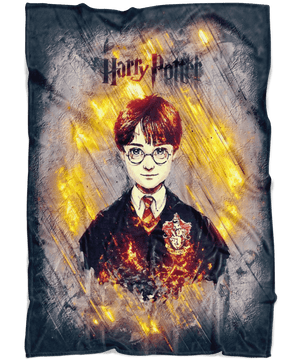 Harry Potter Fleece Blanket Fury Black Blanket - Lusy Store