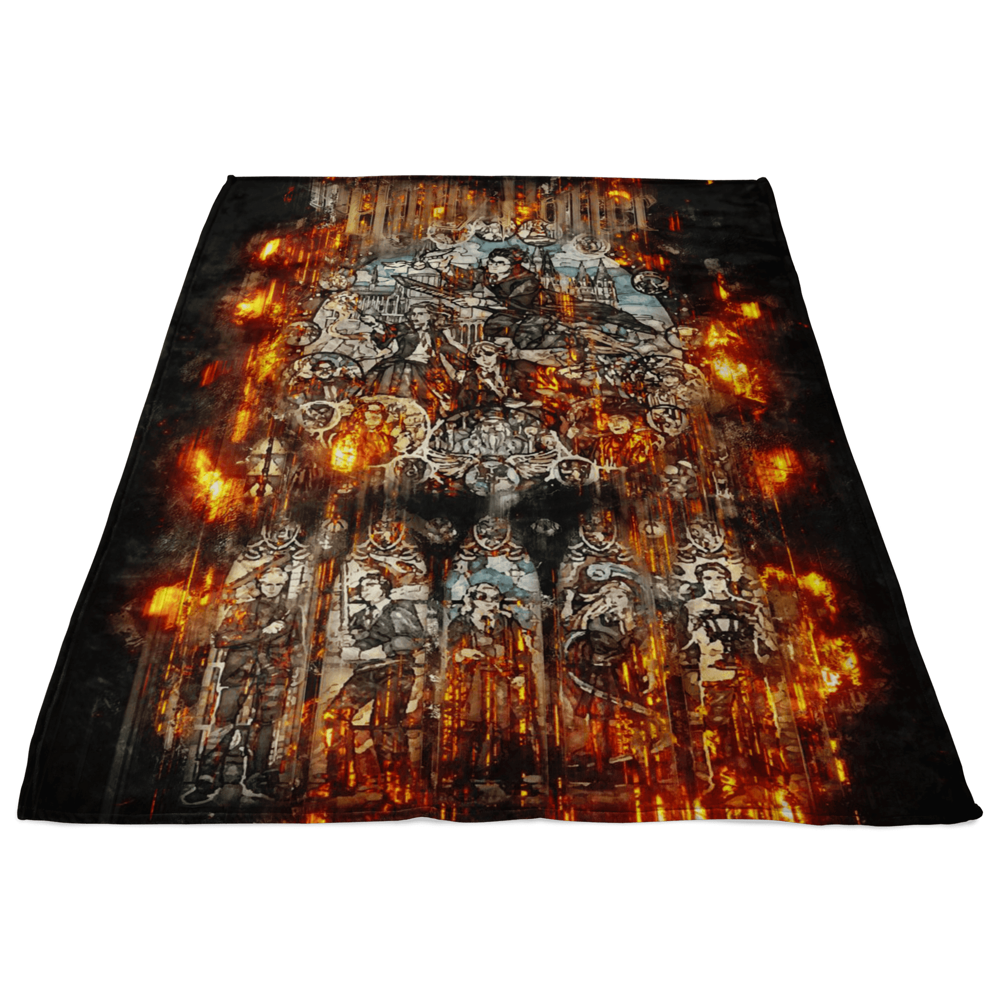 Harry Potter Fleece Blanket Fury Black Blanket - Lusy Store