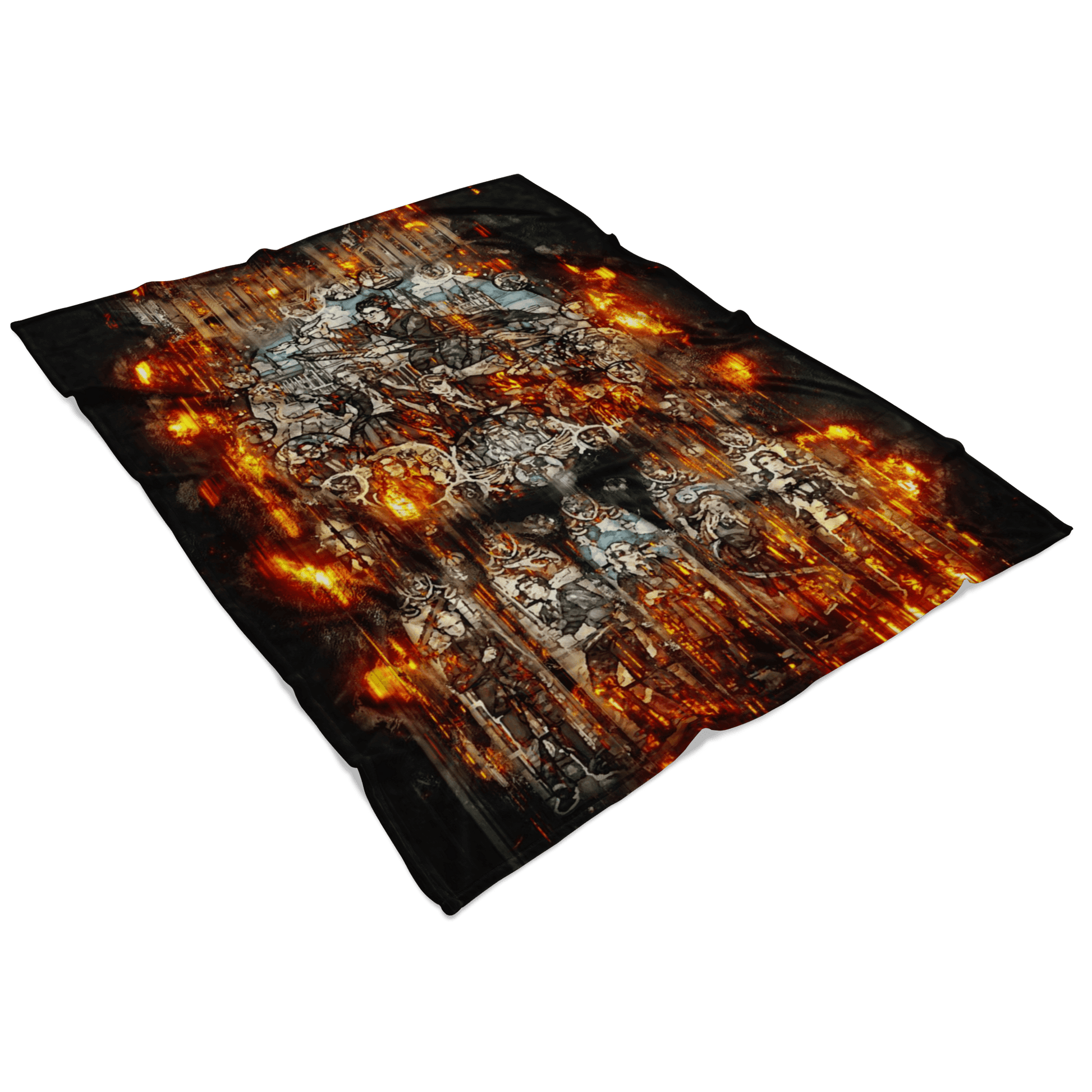 Harry Potter Fleece Blanket Fury Black Blanket - Lusy Store