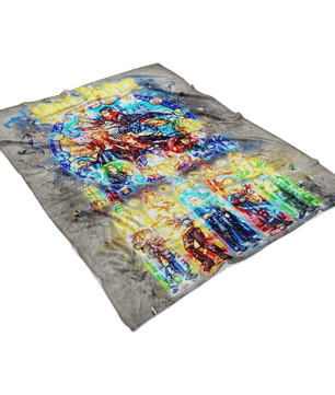 Harry Potter Fleece Blanket Grunge Grey Blanket Warm And Super Comfortable Best Gift For Kids - Lusy Store