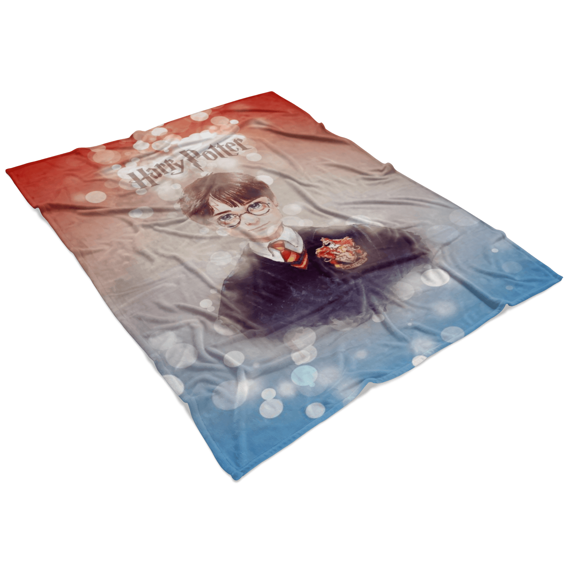 Harry Potter Fleece Blanket Hoildays Bokeh Colorful Blanket Warm And Super Comfortable Best Gift For Kids - Lusy Store
