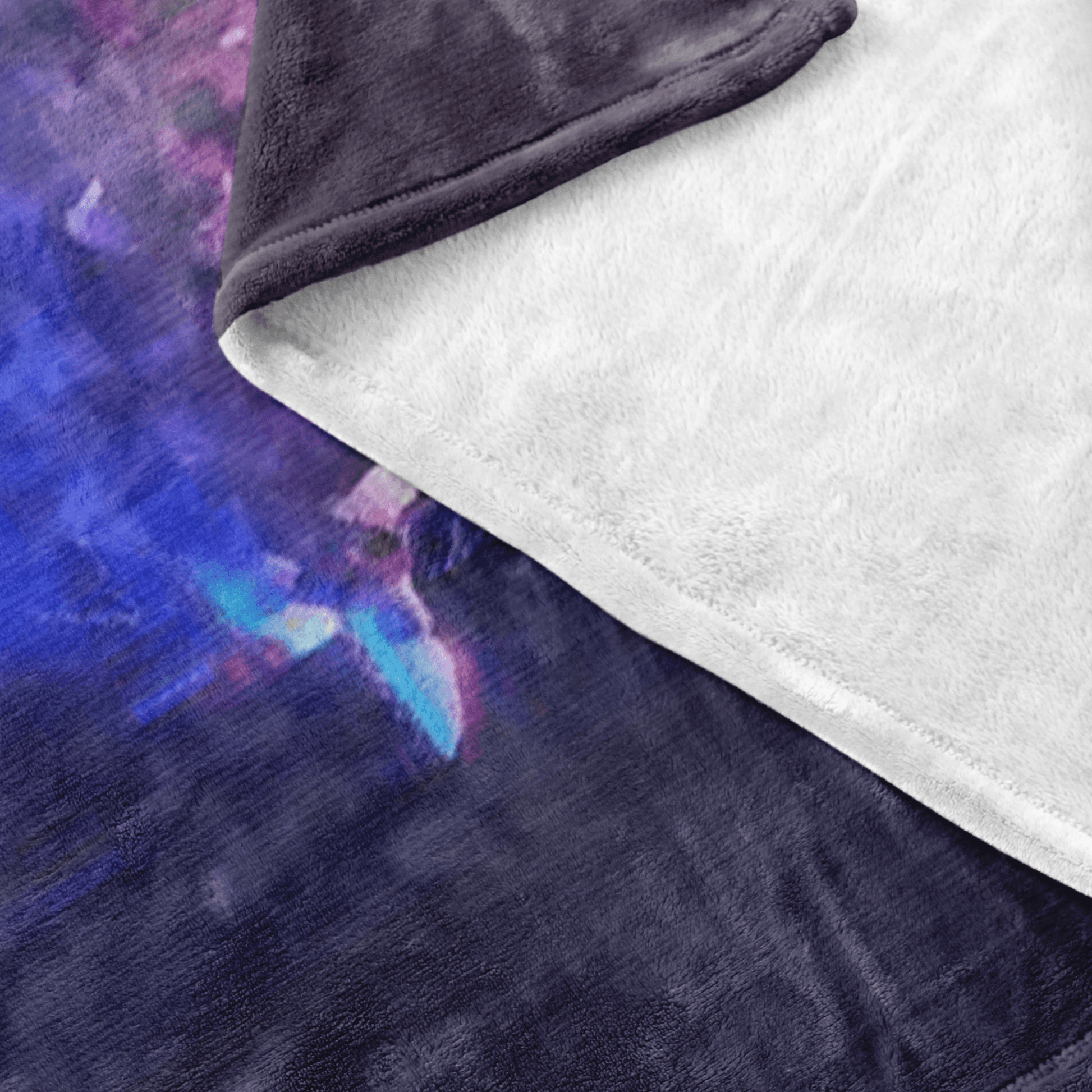 Harry Potter Fleece Blanket Hologram Black Blanket - Lusy Store