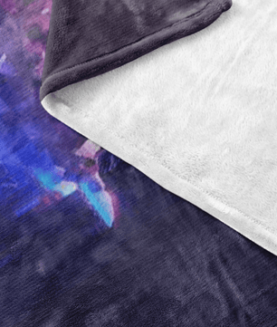 Harry Potter Fleece Blanket Hologram Black Blanket - Lusy Store