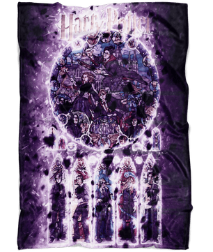 Harry Potter Fleece Blanket Infinity Black Blanket - Lusy Store