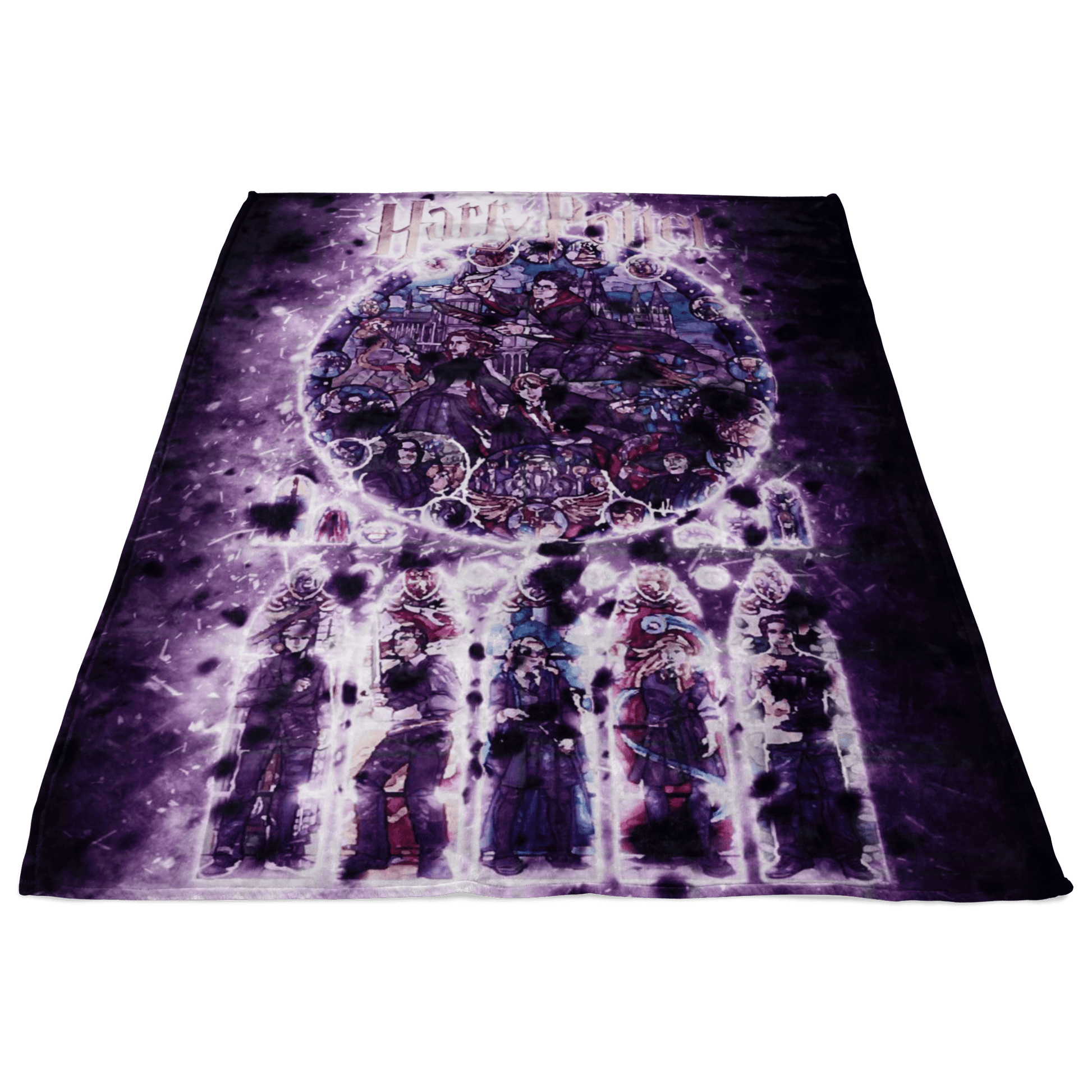 Harry Potter Fleece Blanket Infinity Black Blanket - Lusy Store