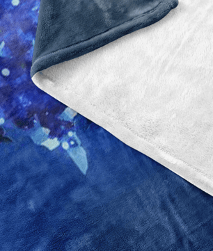 Harry Potter Fleece Blanket Magic Night Blue Blanket - Lusy Store