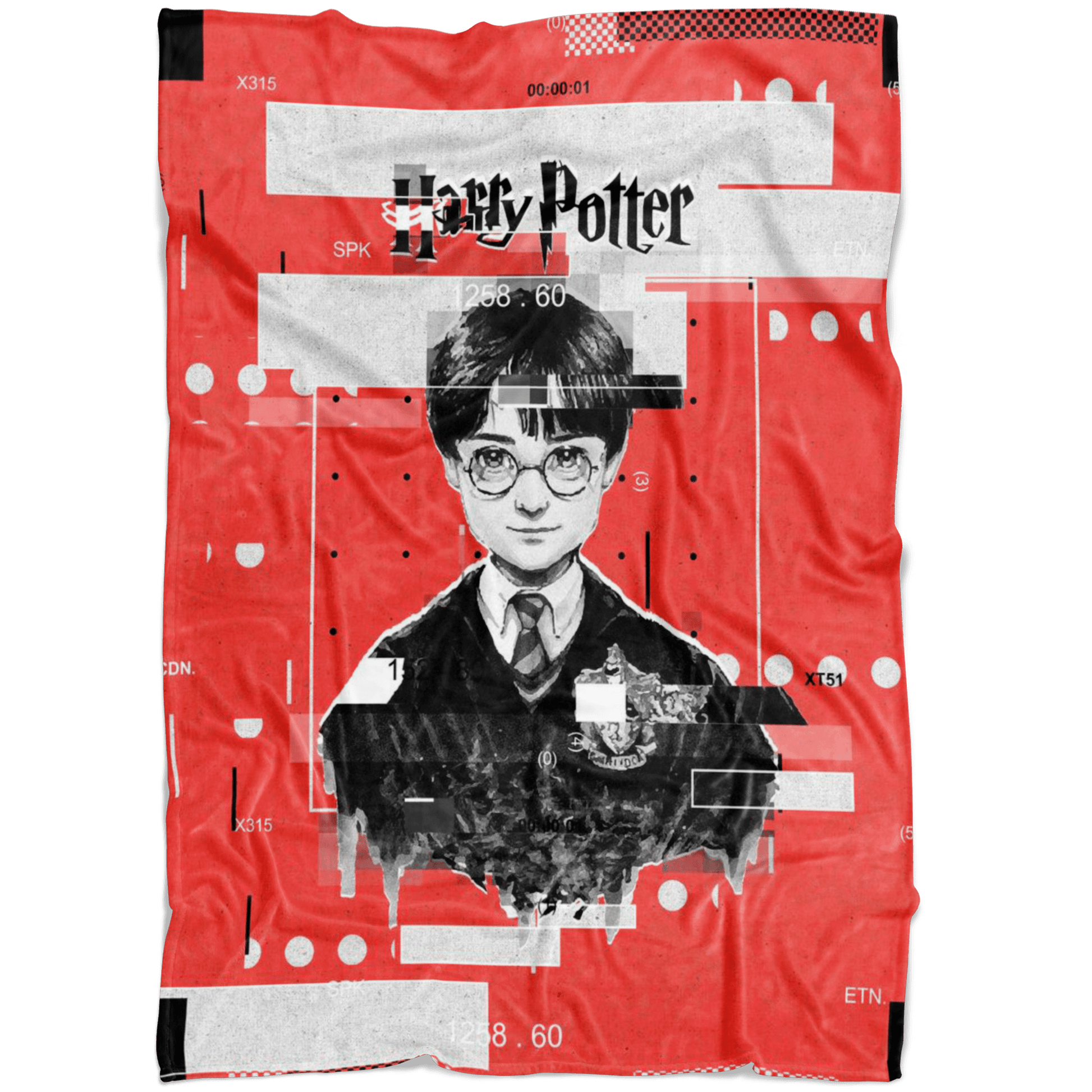 Harry Potter Fleece Blanket Modern Red Blanket - Lusy Store