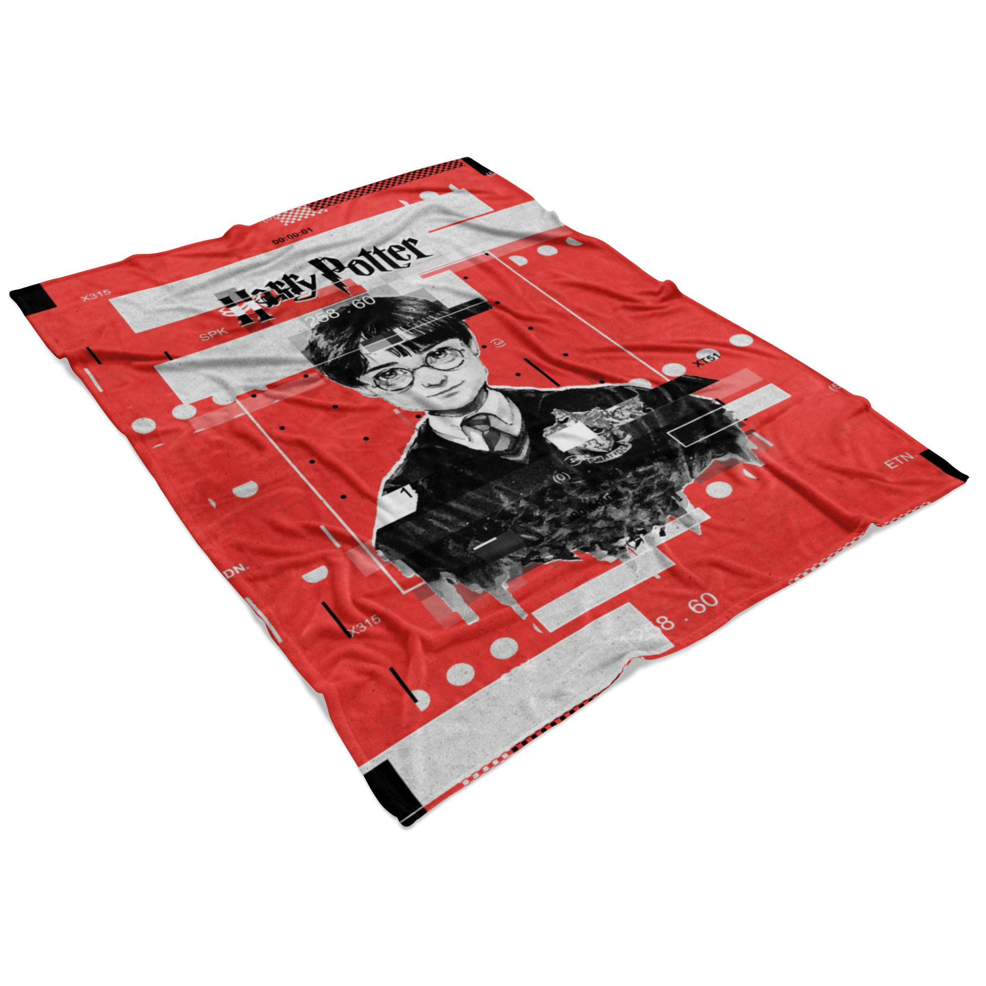 Harry Potter Fleece Blanket Modern Red Blanket - Lusy Store