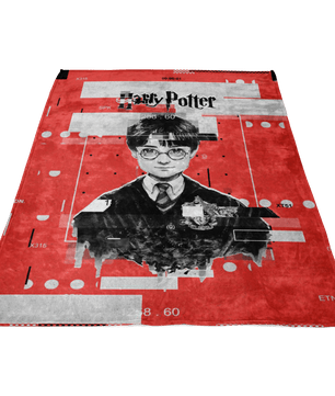 Harry Potter Fleece Blanket Modern Red Blanket - Lusy Store