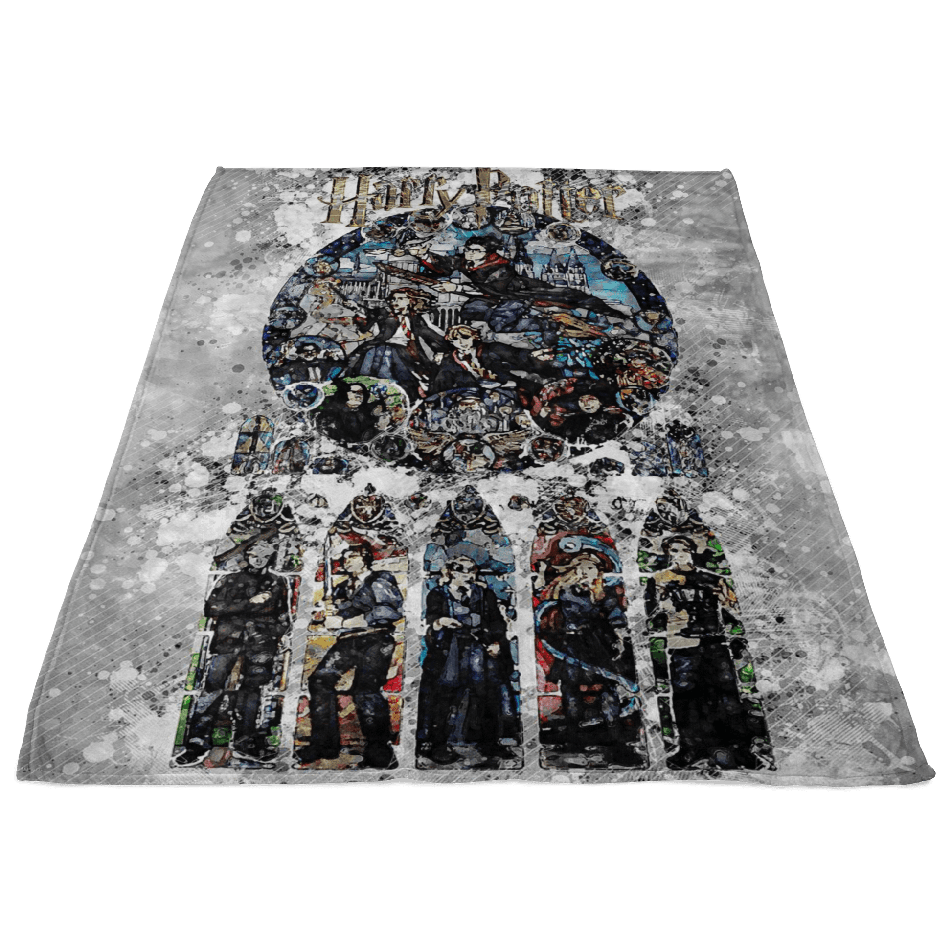 Harry Potter Fleece Blanket Modernity Grey Blanket - Lusy Store