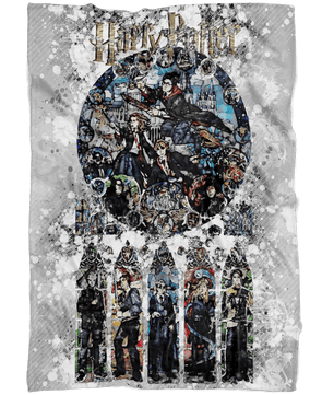 Harry Potter Fleece Blanket Modernity Grey Blanket - Lusy Store