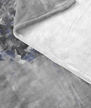 Harry Potter Fleece Blanket Pixels Grey Blanket - Lusy Store