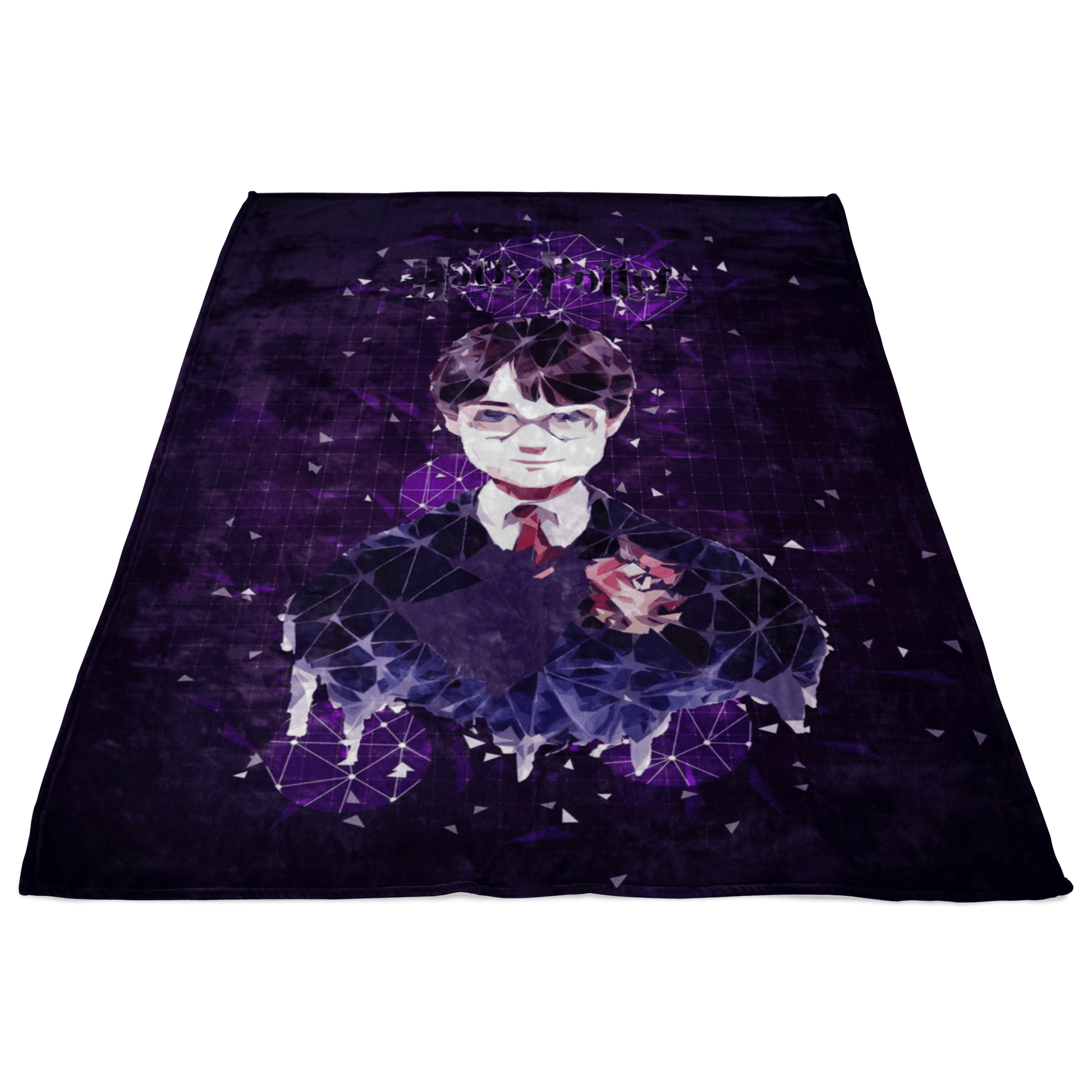 Harry Potter Fleece Blanket Plexus Black Blanket - Lusy Store