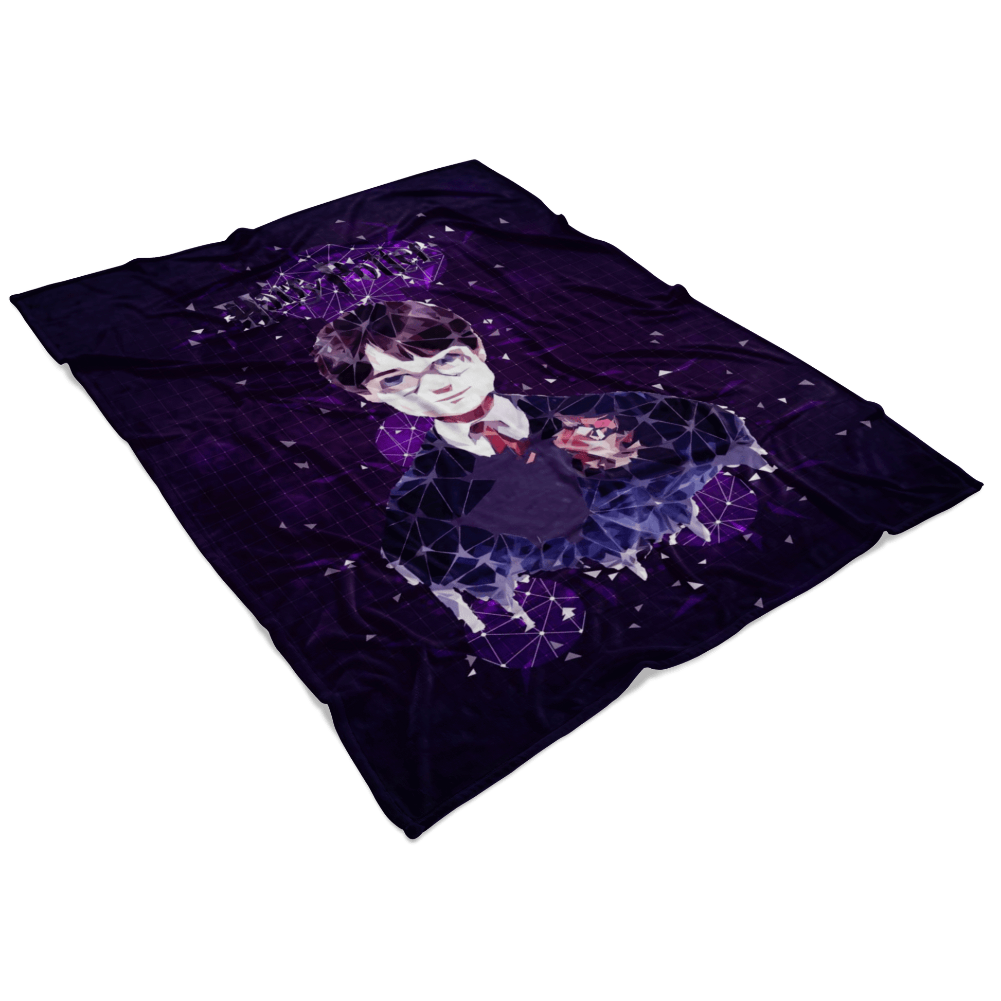 Harry Potter Fleece Blanket Plexus Black Blanket - Lusy Store