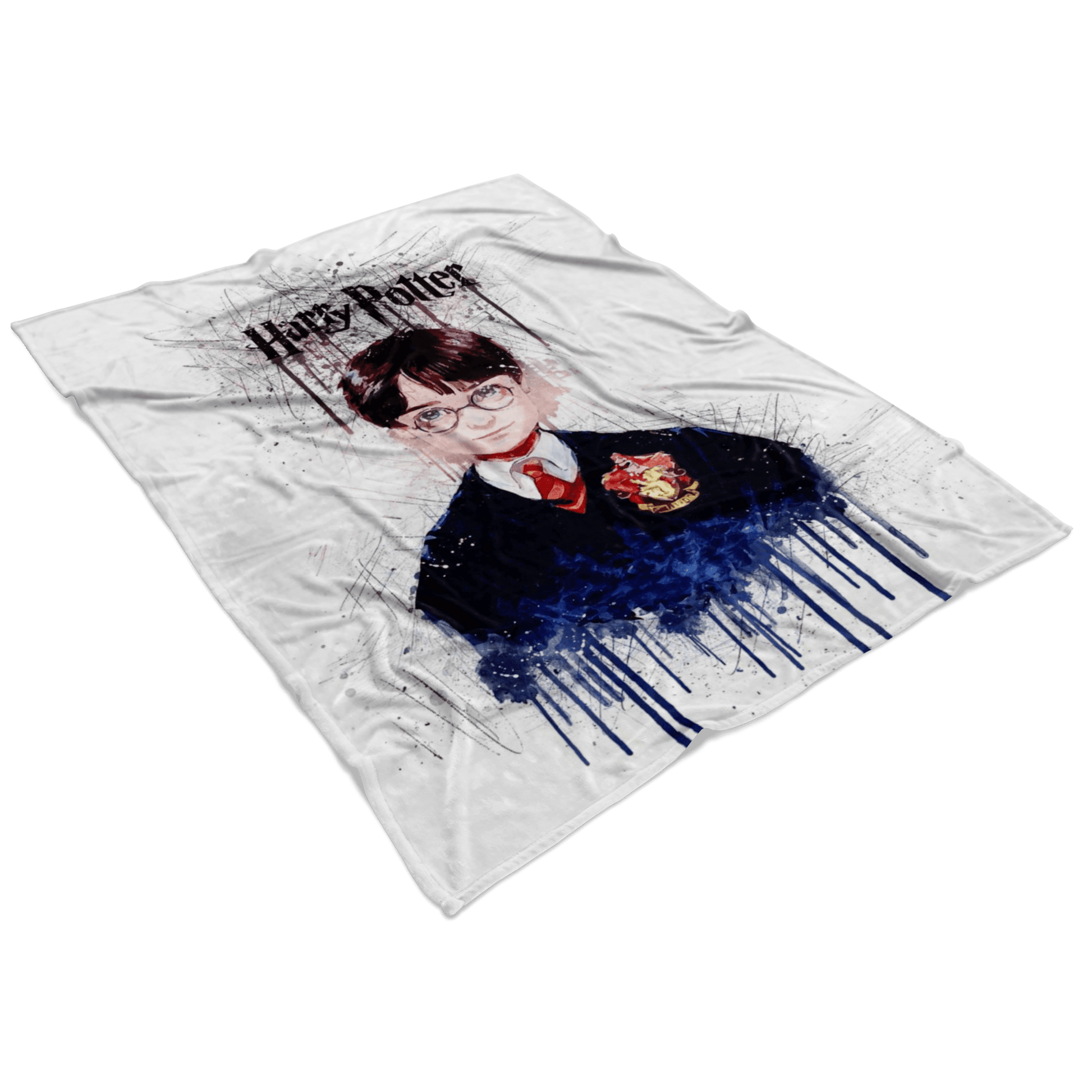 Harry Potter Fleece Blanket Posterum White Blanket - Lusy Store