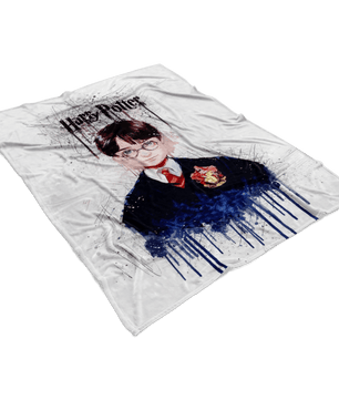 Harry Potter Fleece Blanket Posterum White Blanket - Lusy Store