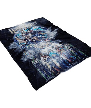 Harry Potter Fleece Blanket Powder Explosion Black Blanket - Lusy Store