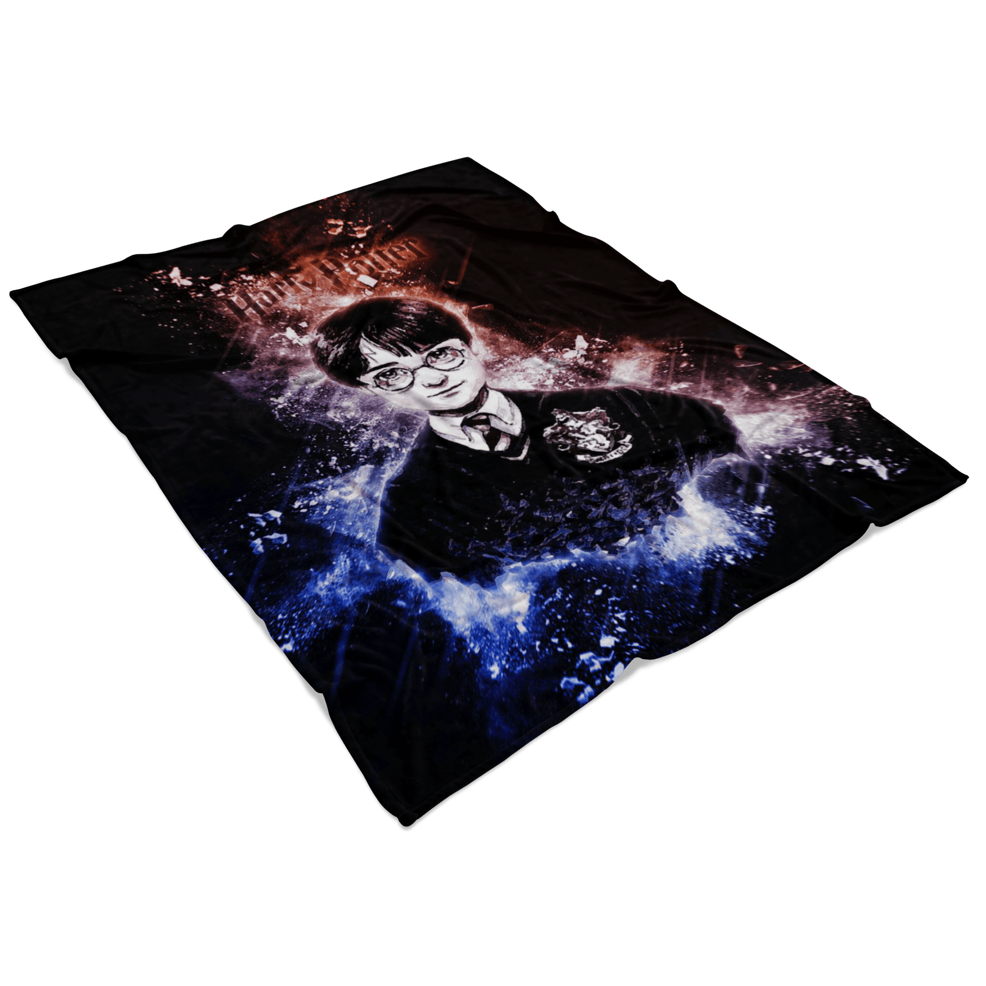 Harry Potter Fleece Blanket Revolution Black Blanket - Lusy Store