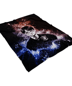 Harry Potter Fleece Blanket Revolution Black Blanket - Lusy Store