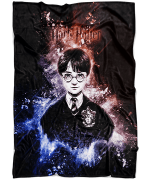 Harry Potter Fleece Blanket Revolution Black Blanket - Lusy Store