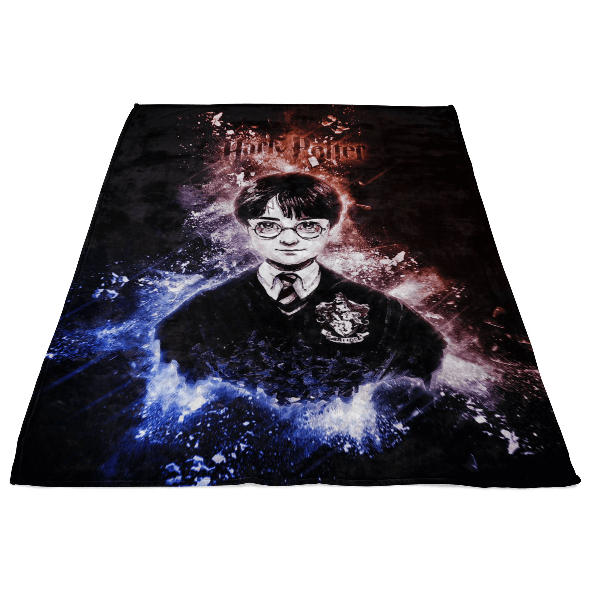 Harry Potter Fleece Blanket Revolution Black Blanket - Lusy Store