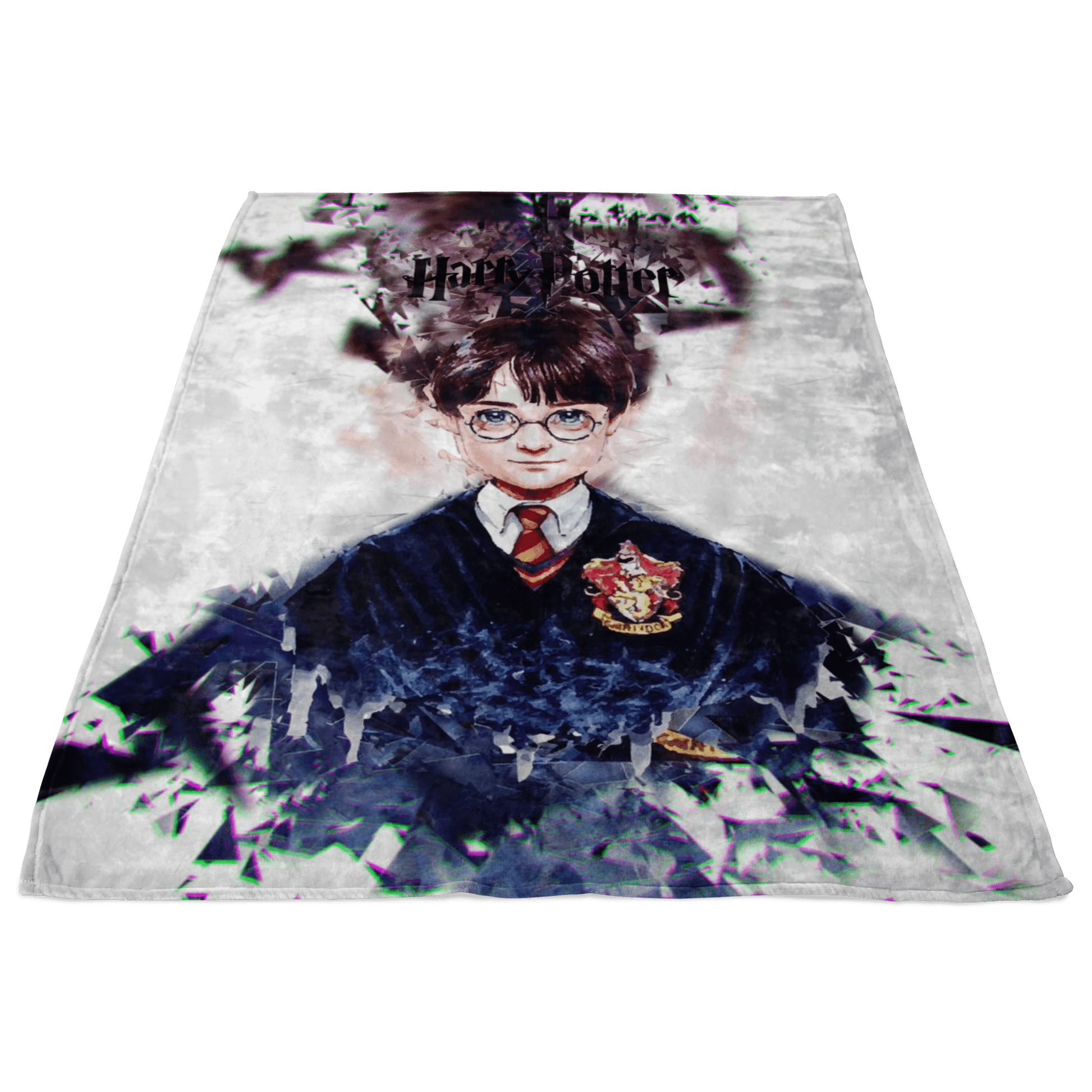 Harry Potter Fleece Blanket Seizure White Blanket - Lusy Store