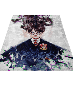 Harry Potter Fleece Blanket Seizure White Blanket - Lusy Store