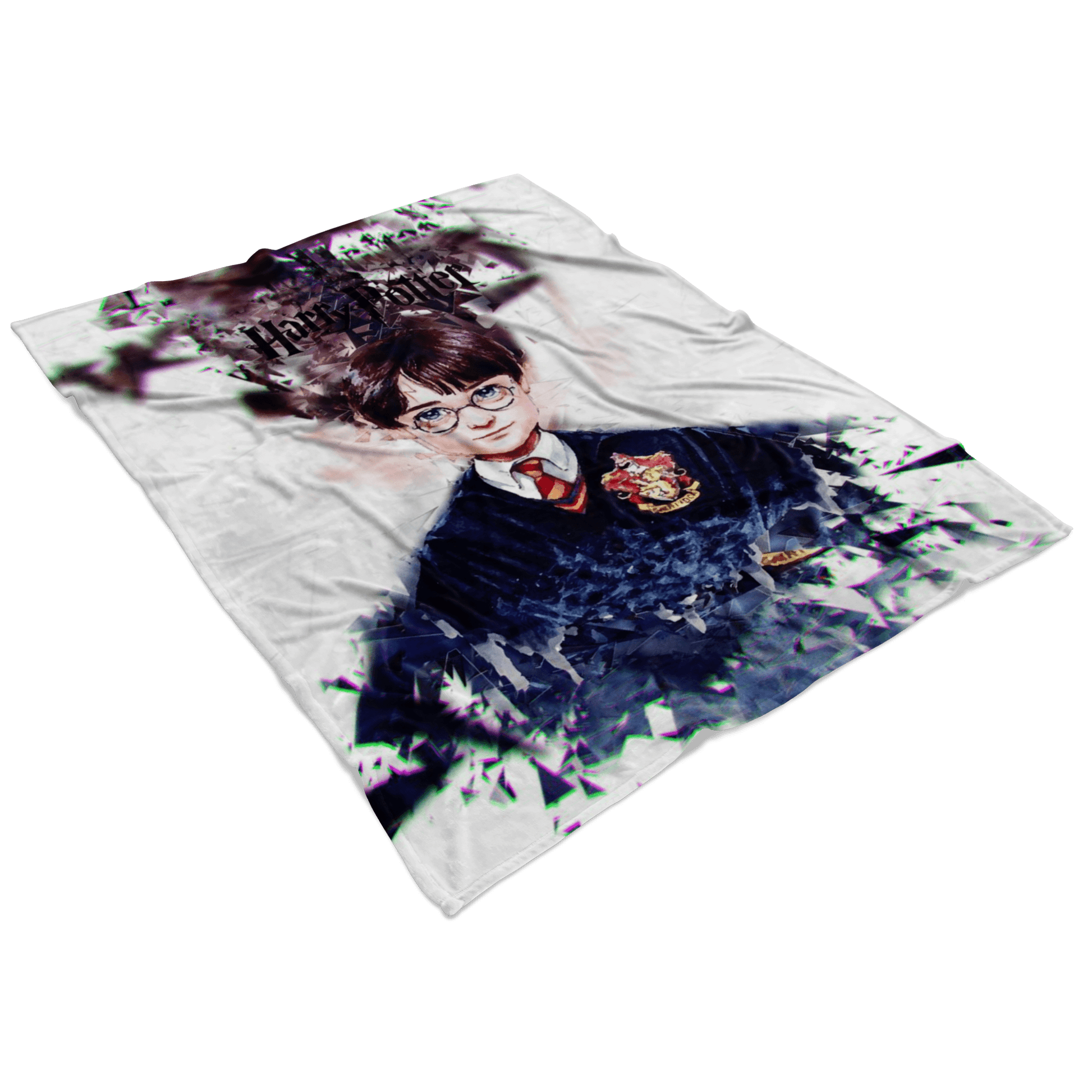 Harry Potter Fleece Blanket Seizure White Blanket - Lusy Store