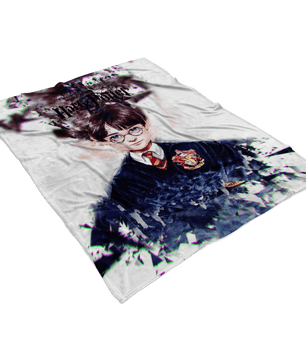 Harry Potter Fleece Blanket Seizure White Blanket - Lusy Store