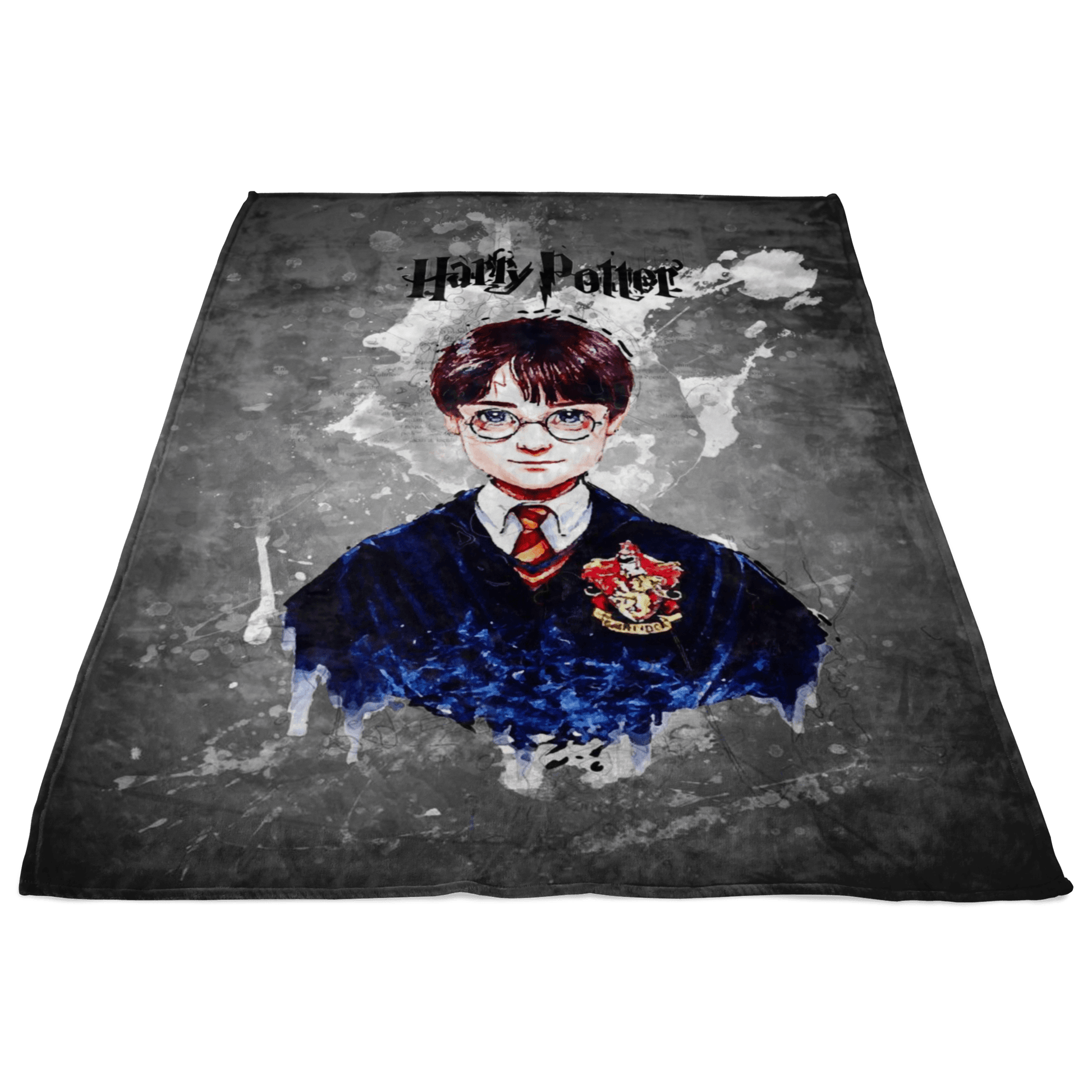 Harry Potter Fleece Blanket Splash Grey Blanket - Lusy Store