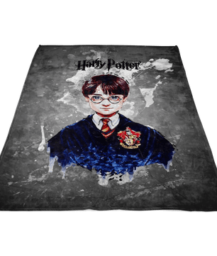 Harry Potter Fleece Blanket Splash Grey Blanket - Lusy Store