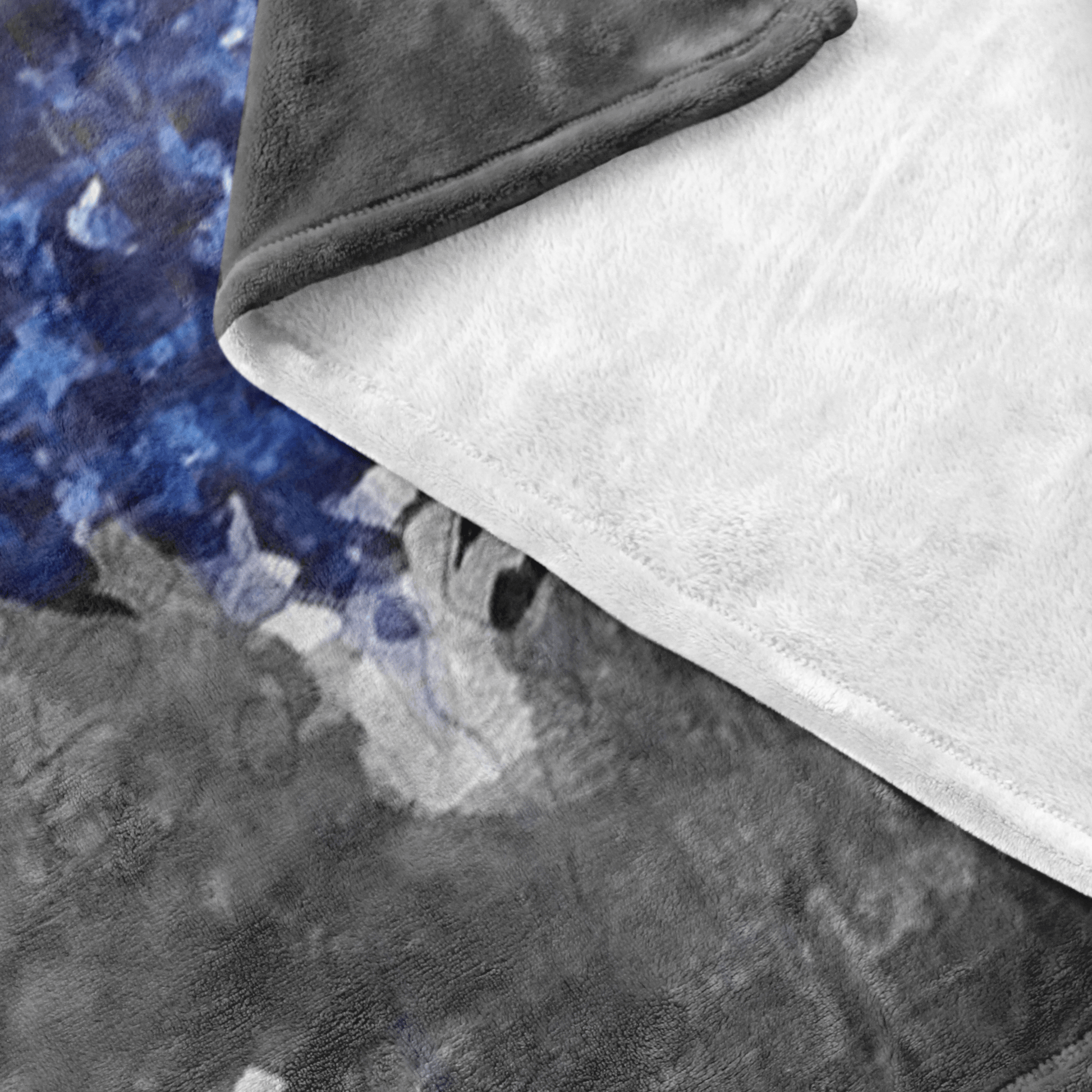 Harry Potter Fleece Blanket Splash Grey Blanket - Lusy Store