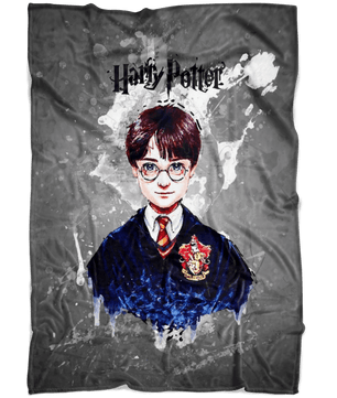 Harry Potter Fleece Blanket Splash Grey Blanket - Lusy Store