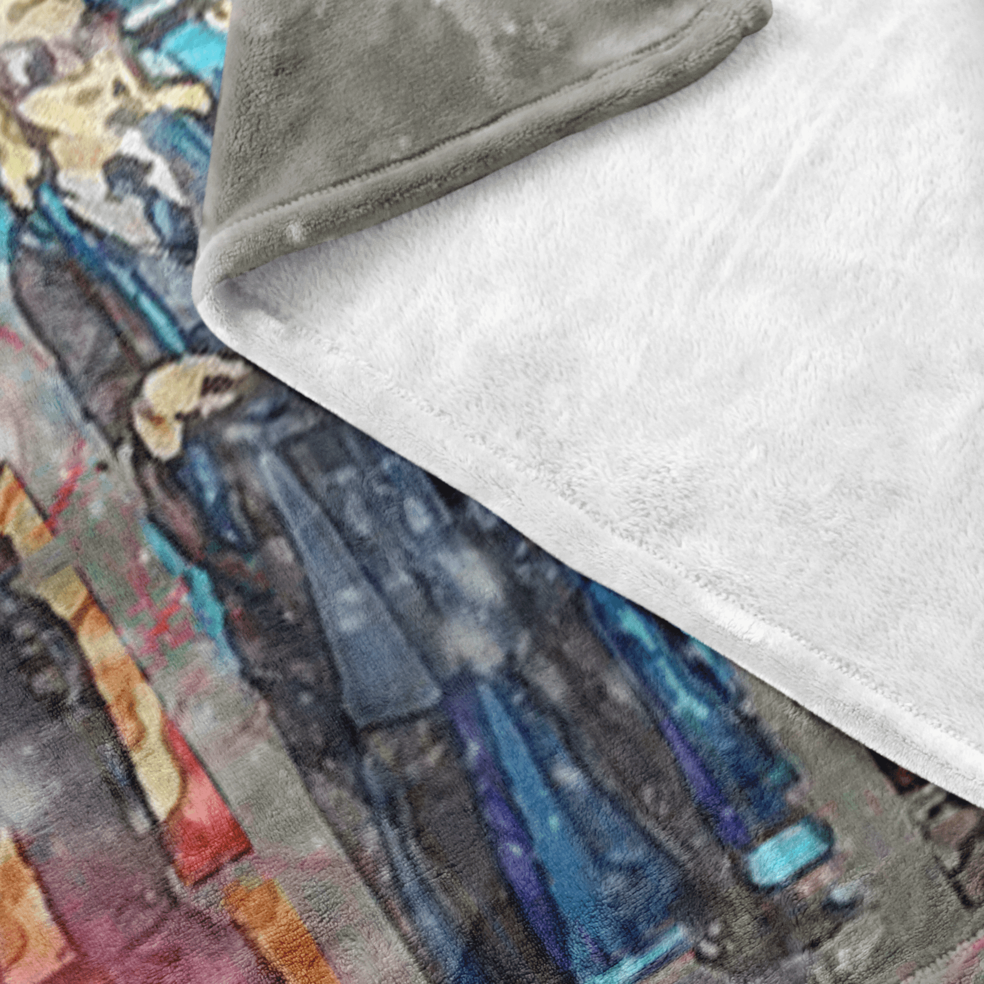Harry Potter Fleece Blanket Valentine Grey Blanket - Lusy Store